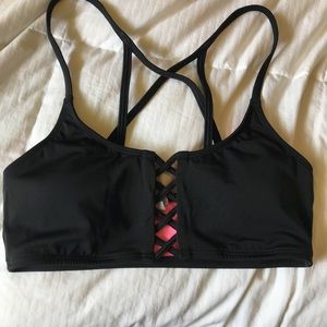 PINK strappy swimsuit top